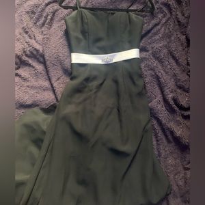 Black long dress size small